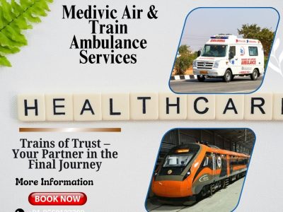 Medivic Train Ambulance Services in Ranchi – Providing Case Specific Medical Transport Service
