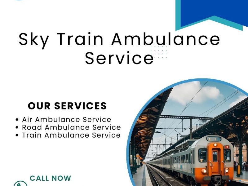 Get Sky Train Ambulance service at affordable rates to safely transport your patient to Silchar