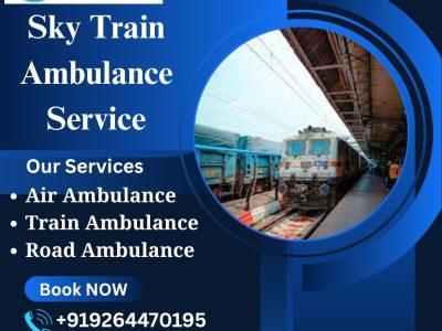 Choose Sky Train Ambulance Service for Quick Transfer of Patients in Raipur