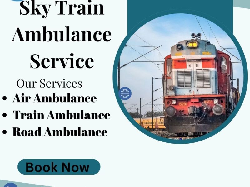 Use Sky Train Ambulance Service in Jabalpur at Affordable Rates