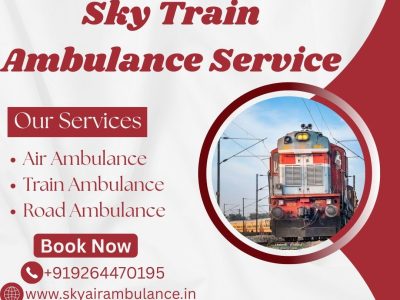 Book Sky Train Ambulance Service for Safe Transportation of Patients in Nagpur