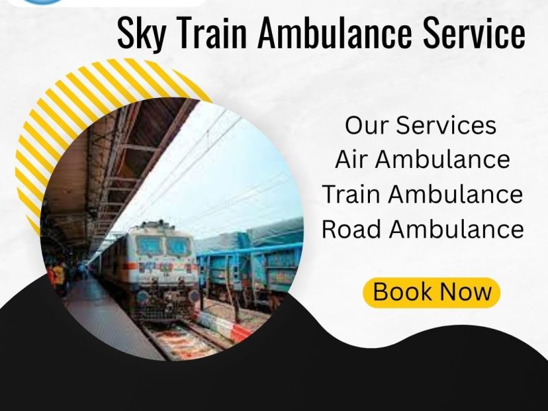Use the Sky Train Ambulance service to take care of patients in an emergency situation in Dibrugarh