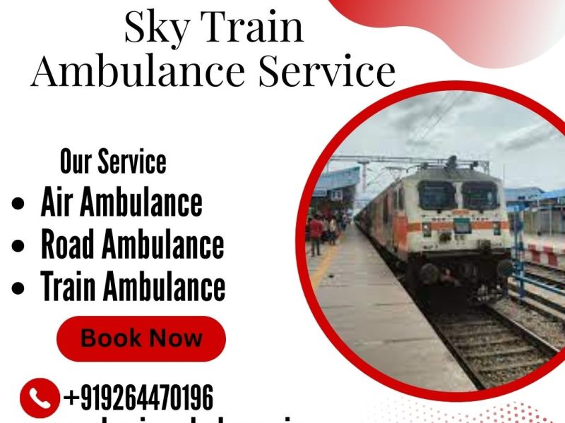 Book Sky Train Ambulance Service to Transport Your Critical Patient in Indore