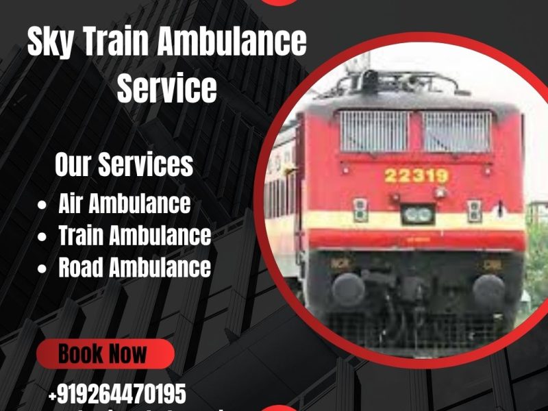 Book the fastest patient transfer service with Sky Train Ambulance