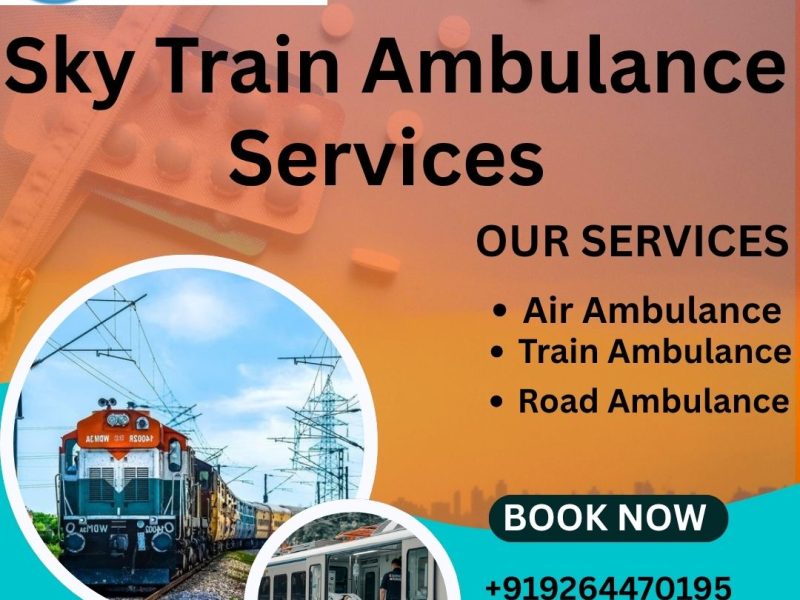 Hire Sky Train Ambulance Services to Transport Your Critical Patient in Mumbai