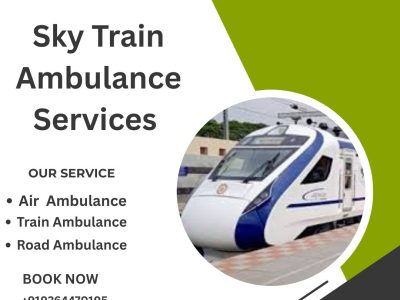 Use Sky Train Ambulance Services in Bangalore, that too at reasonable charges