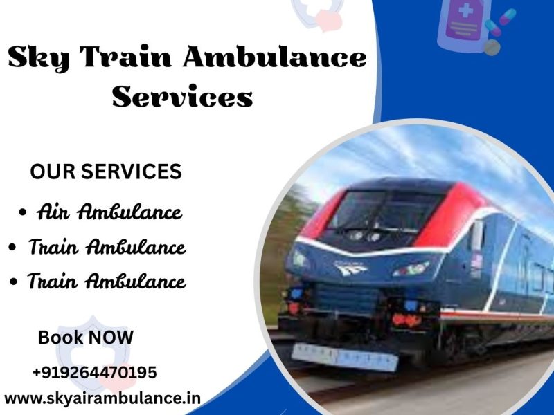 Hire Sky Train Ambulance Services in Mumbai to transport your patient