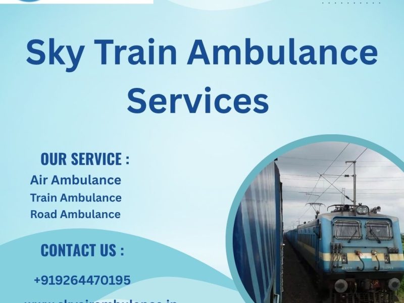 Choose Sky Train Ambulance Services to Transport Your Patient in Mumbai