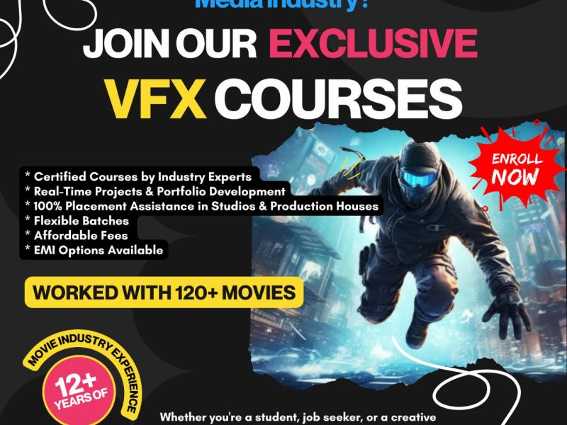 VFX Institute in Hyderabad – Join Today, Create Tomorrow