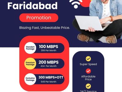 Unlimited WiFi Plans in Faridabad – Gigmax