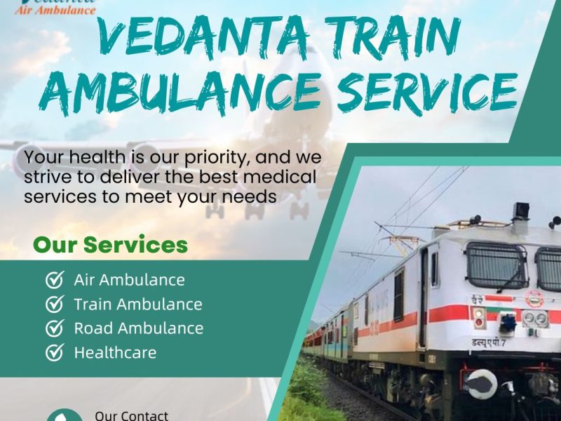 With its Train Ambulance, Vedanta facilitates the ill to reach the required facilities in Delhi