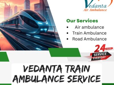 Vedanta's Train Ambulance in Hyderabad Offers Health-Related Transportation under Qualified Eyes