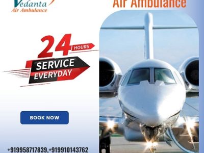 Utilize Vedanta Air Ambulance Service in Gorakhpur offers a Superb Patient Shifting Service