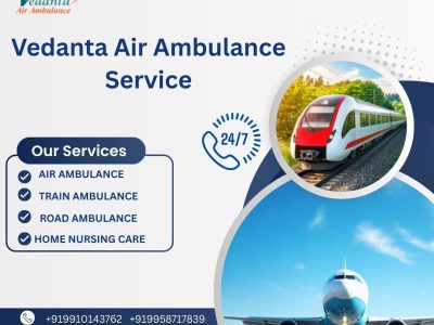 Vedanta Air Ambulance service provides safest transfer facility to your patients in Dimapur