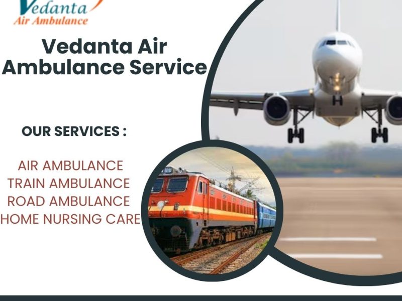Vedanta Air Ambulance in Goa provides a safe transfer facility to your patient at a very nominal fee