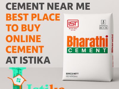 Buy Bharathi Cement Near Me – Best Place to Buy Online Cement at Istika