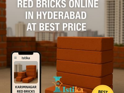 Buy Karimnagar Red Bricks Online in Hyderabad at Best Price | Istika