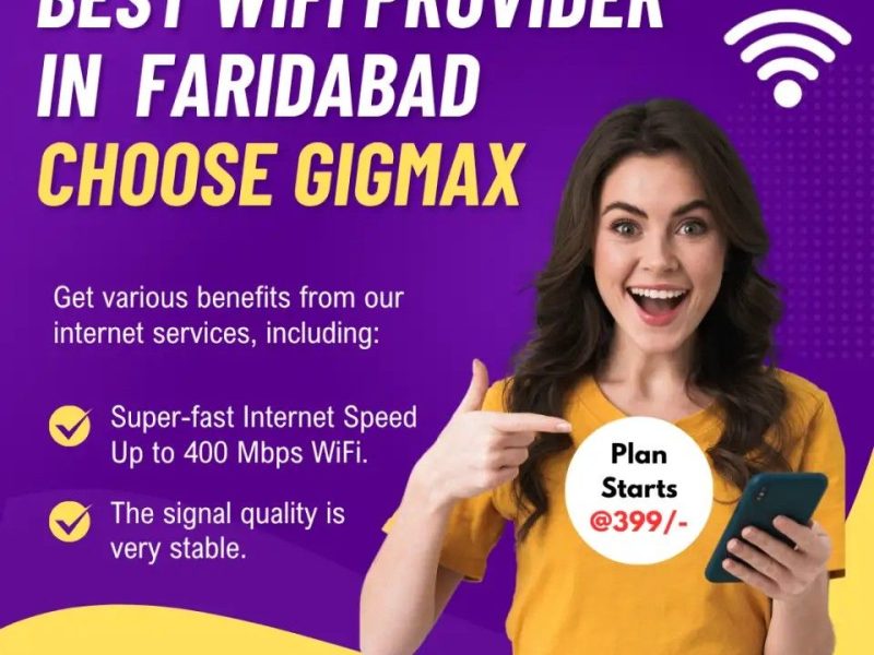 WiFi Provider in Faridabad - Gigmax