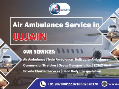 24/7 Emergency Air Ambulance Services in Ujjain