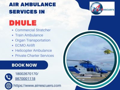 Air Ambulance Services in Dhule – 24/7 Emergency Medical Support
