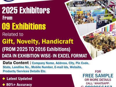 77 Data: Download the Verified List of Gift Exhibitions Data