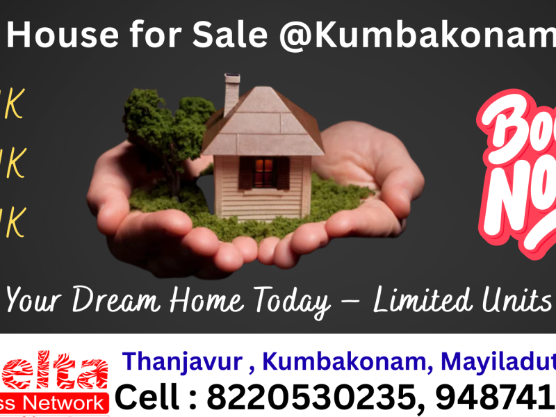 Luxury House for Sale in Kumbakonam
