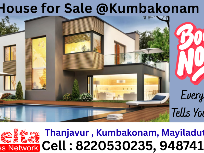 Luxury House for Sale in Kumbakonam