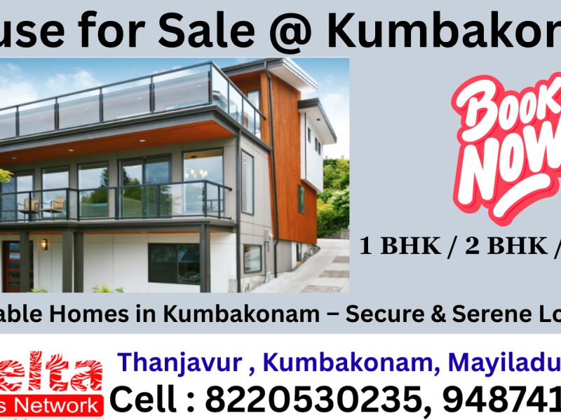 Luxury House for Sale in Kumbakonam
