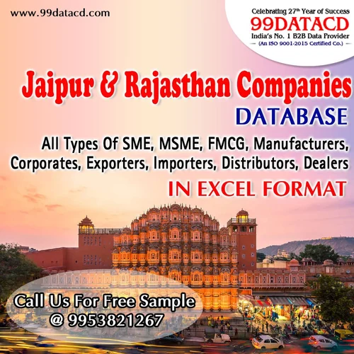 77Data: Download the Verified List Rajasthan Industries database