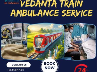 Vedanta Ensures That Everything in a Guwahati Train Ambulance Is Set Up Ahead of Time