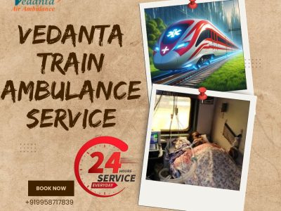 Vedanta Don’t Vacate You Left during Transit in Siliguri with its Train Ambulance