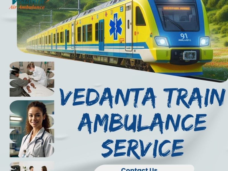Vedanta is an expert at handling critical circumstances in Chandigarh Train Ambulances