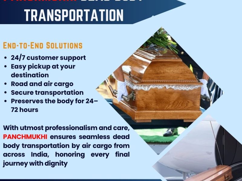 Panchmukhi provides emergency body transport service for distant areas in Mumbai