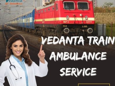 Vedanta Air Ambulance Service in India provides life saving transfer facility to patients