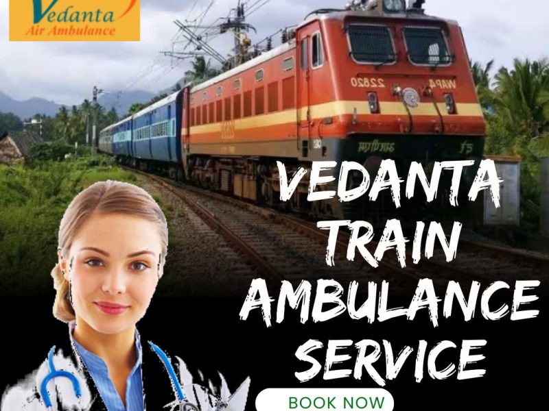 Comfortable and hassle-free medical transportation is provided by Vedanta Emergency Train Ambulance in Ranchi