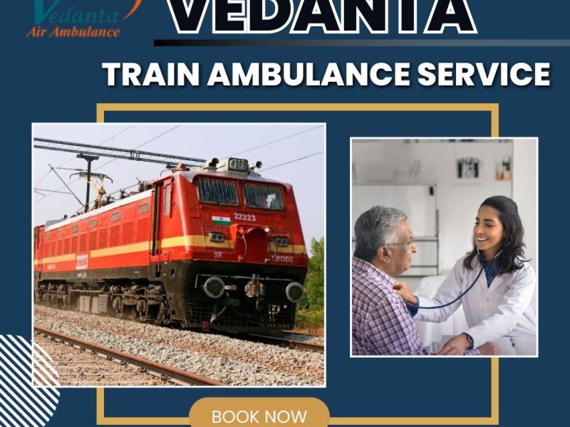 The Vedanta promptly initiates transit and maintains stability in Pune aboard a train ambulance