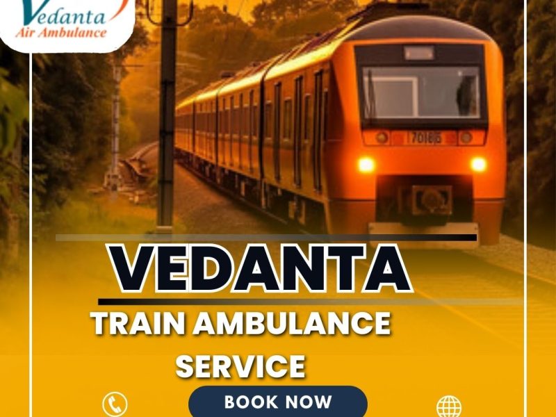 With its train ambulance, Vedanta offers safe transportation for Varanasi's needy patients