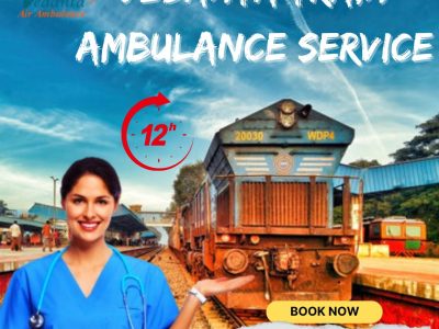 When choosing a mode of transportation in Siliguri, use the Vedanta Train Ambulance