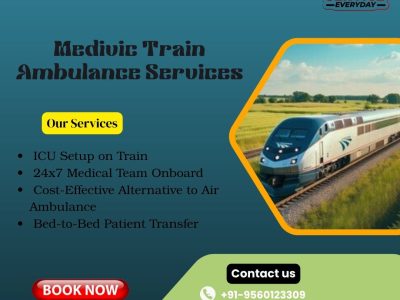 Medivic Train Ambulance in Ranchi—Eliminates the Chances of Complications during the Journey