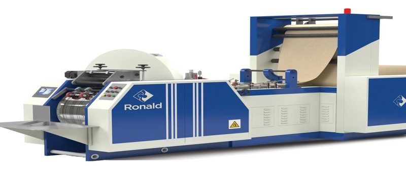 Paper Bag Making Machine | V Bottom | Made In India | RONALD INDIA