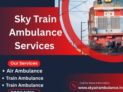 Get Sky Train Ambulance Services with High-Tech Medical Setup in Patna