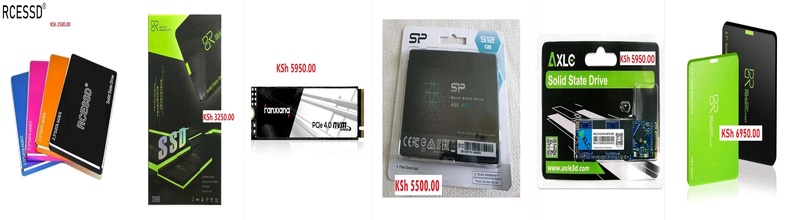 Brand new solid state drives 3