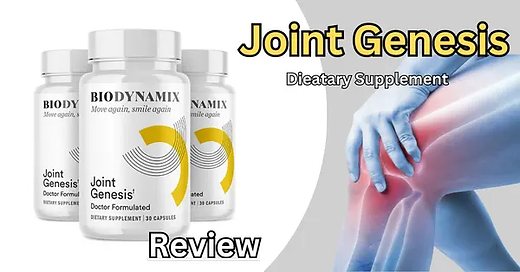Joint Genesis (SCAM or LEGIT) - Is It Good!