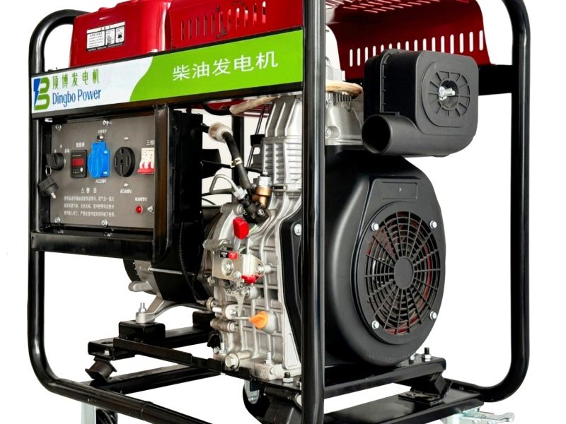 6KW Single Phase Portable Diesel Generator