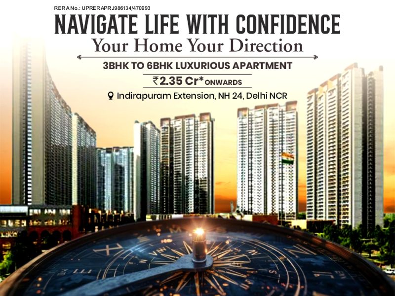 Flat in Indirapuram Extension - The Prestige City