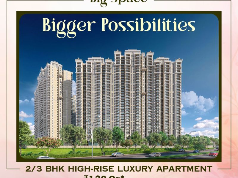 2 BHK Apartment in Siddharth Vihar - Prateek Grand Begonia