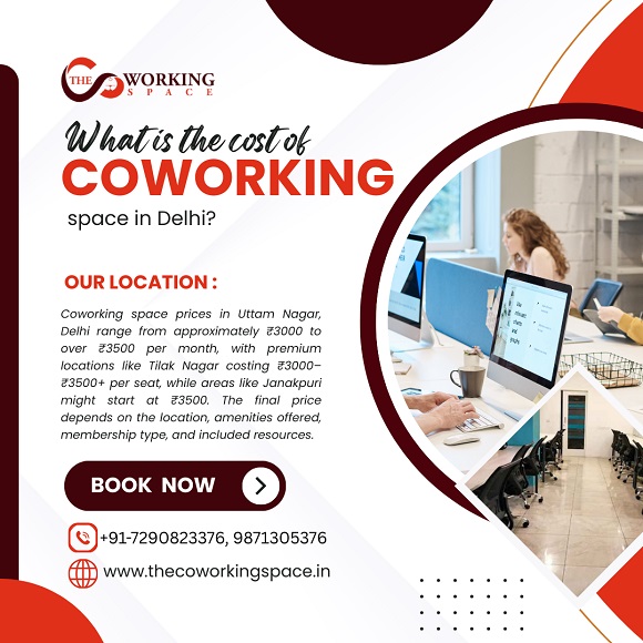 Shared Office Space for Rent in Dwarka Mor, Delhi