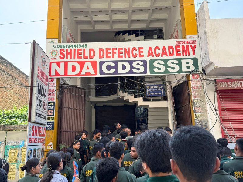 At Alambagh Branch Mock Test Done on Saturday at Best Defence Academy in Lucknow – Shield Defence Academy