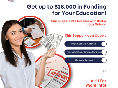 Better Jobs Ontario Funding at Toronto Innovation College – Your Career Starts Here!
