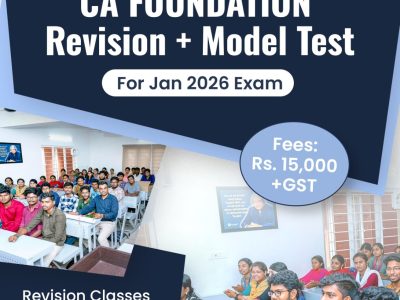 CA Foundation Revision Test and Model Exam in Coimbatore